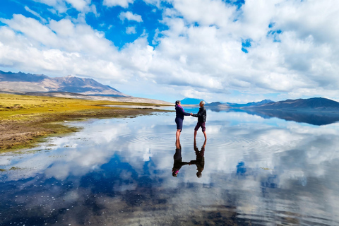 From Arequipa: Salinas Lagoon, Volcanoes, & Hot Springs Tour