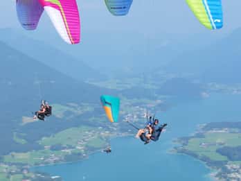 Paragliding Tandemflight in Salzkammergut / Wolfgangsee