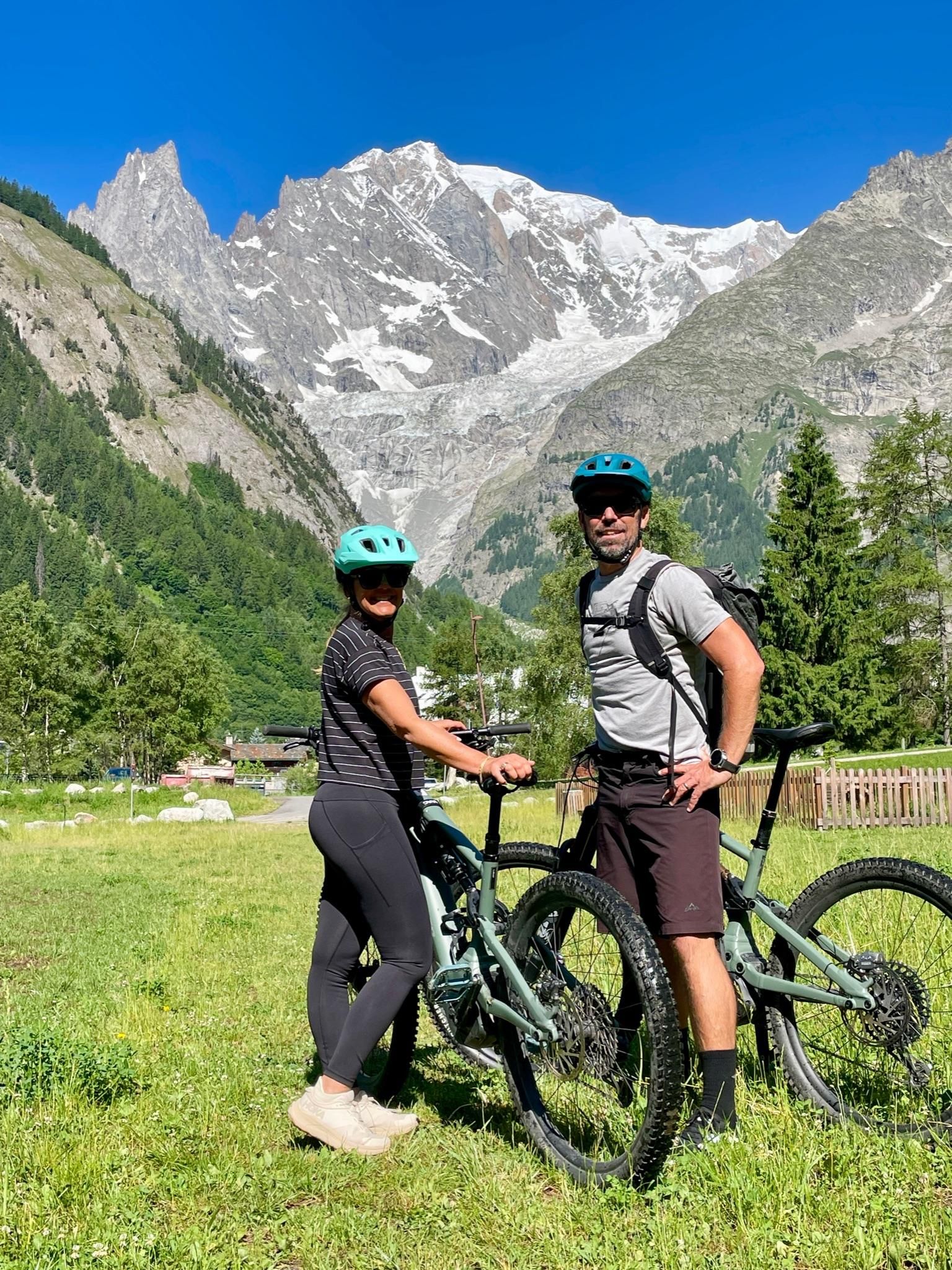 Courmayeur: E-Bike-Erlebnis im Val Veny