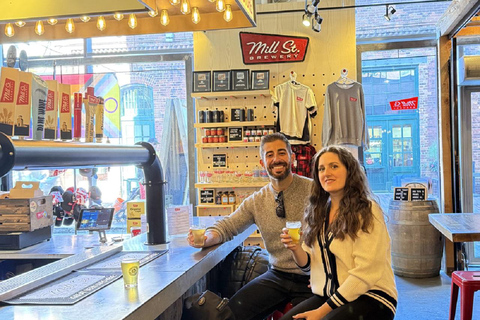 Toronto: Distillery District Beer and Cheese Tasting Tour