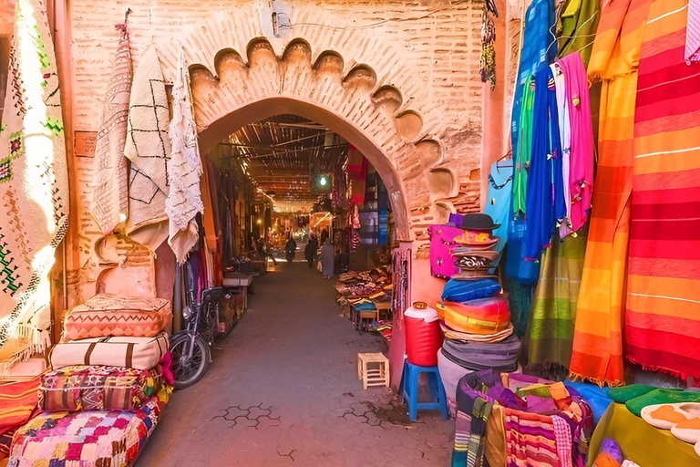 From Agadir: Marrakech Medina & Souks Guided Day Trip