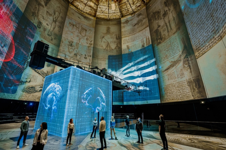 Wuppertal: Entrada a la exposición inmersiva de da Vinci Visiodrom