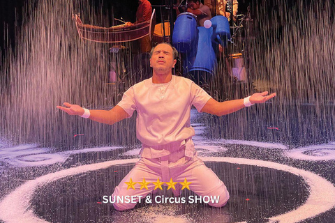 Siem Reap: Sunset, Dinner, and Circus Show with Pickup Siem Reap: Sunset, Dinner, and Circus Show with Pickup