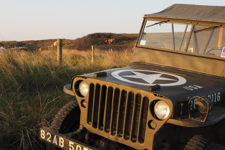 WW2 Jeep Tour Utah Beach - Sainte Mere Eglise 2h