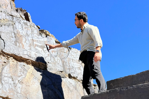 Bukhara: Nurata, Sarmyshsoy Petroglyphs & Gijduvan Day Trip Tour to Sarmyshsoy Gorge with a Small Group