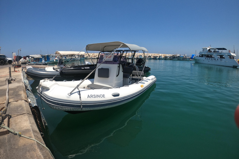 Self-Drive Boat Hire in Latchi & Transfer Option From Paphos
