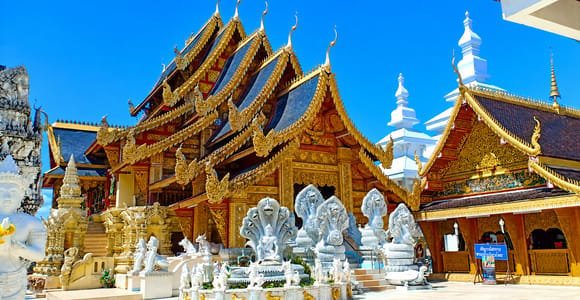 Chiang Mai: Lamphun Heritage Tour with Vintage Train & Cafés