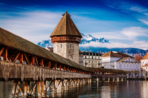 Private Tagestour von Basel nach Luzern und Zürich, auf Englisch