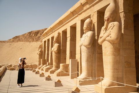 من الأقصر: جولة إرشادية إلى الضفة الشرقية أو الغربية مع الغداءجولة مشتركة لمدة نصف يوم في الضفة الش