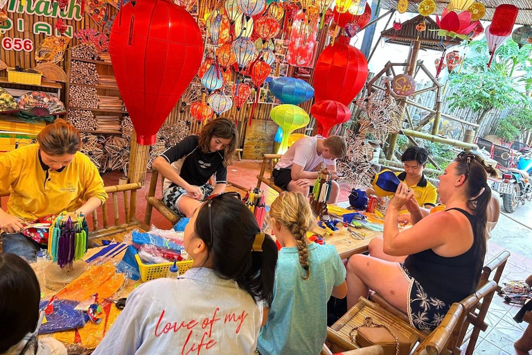 Hoi An: Laternenbau-Workshop in der Altstadt von Hoi AnLaternen basteln und bemalen