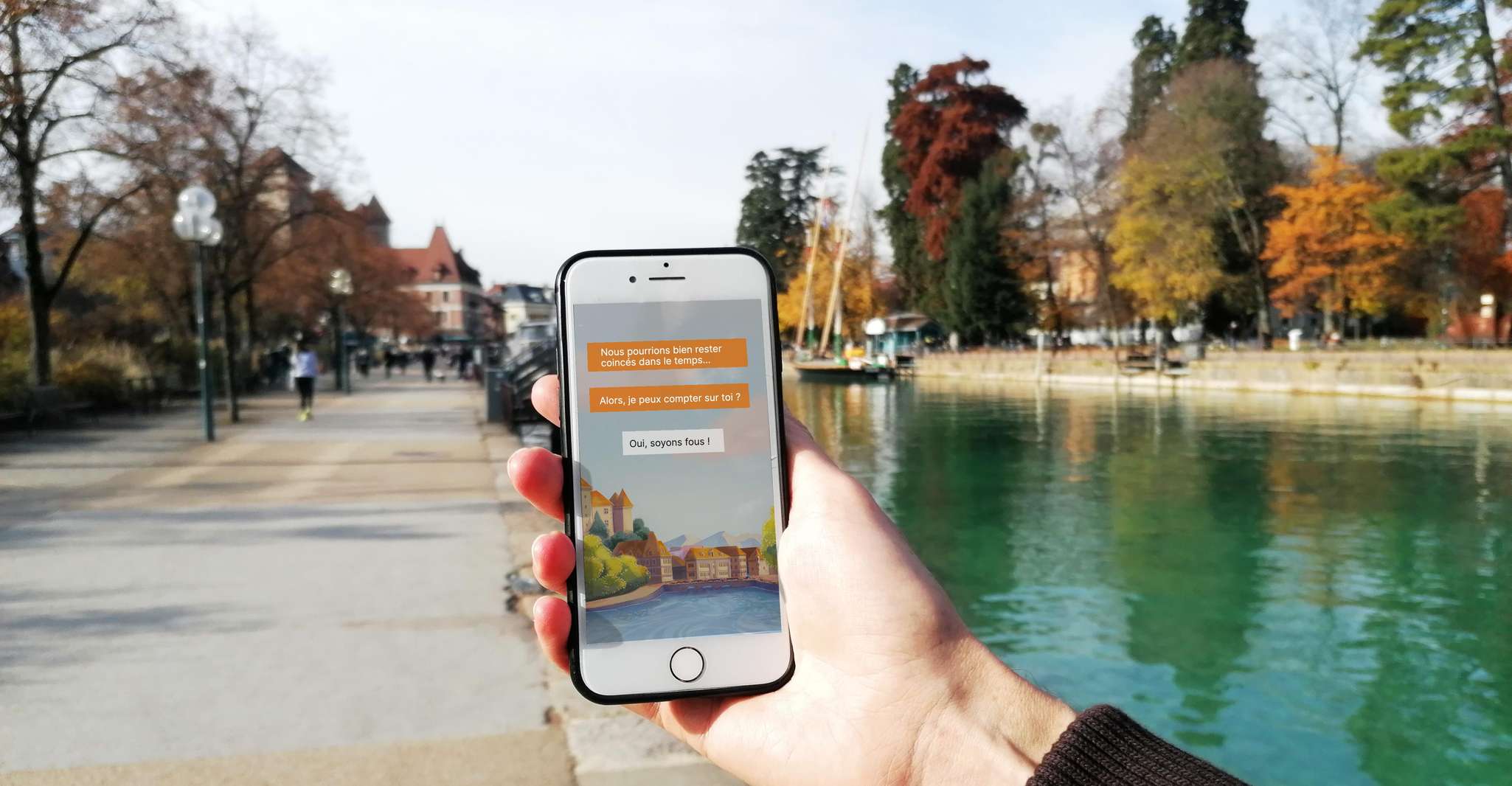 Annecy , Escape game outdoor - Annecy et l'ombre de l'épée - Hizvo
