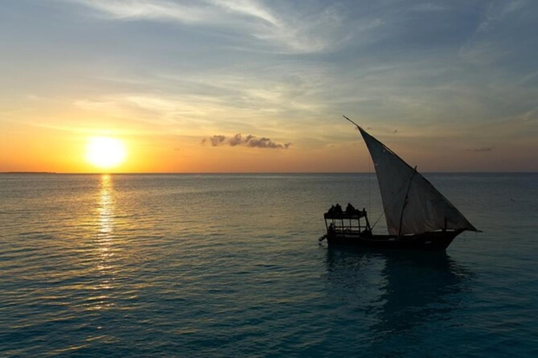 Zanzibar: Full-Day Mnemba - Turtle Swim & Sunset Dhow Cruise With Pickup From Nungwi/Kendwa Hotels