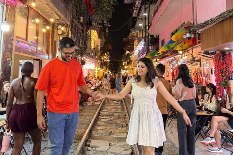 Hanoi City Tour by Vintage Jeep: Train Street & Hidden Gems Hanoi Small Group Jeep tour. Max 6-7 people/group.