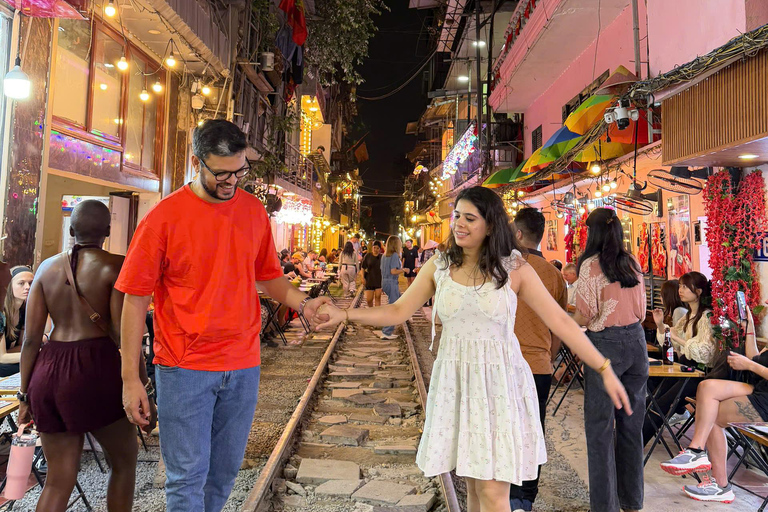 Hanoi City Tour by Vintage Jeep: Train Street & Hidden Gems Hanoi Small Group Jeep tour. Max 6-7 people/group.