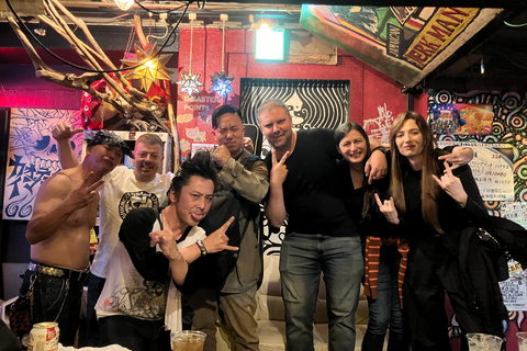 أوساكا تجربة الموسيقى والمأكولات الحية تحت الأرض