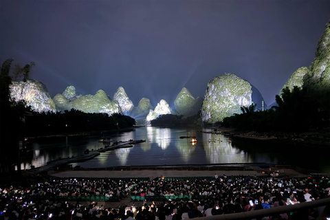 Yangshuo: Ruyi Peak, E-Bike & Liu Sanjie Show Full Day Tour Private Tour With & Guide