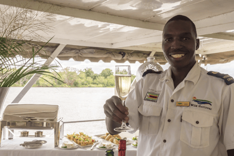 Victoria Falls: Sambesi-Fluss-Kreuzfahrt mit Mittagessen und Transfers