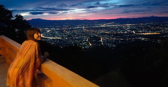 Spiritual Sunrise Wat Doi Suthep, Pha Lat, Alms & Meditation