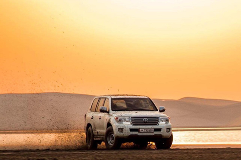 Doha: Shared Desert Safari with Camel Ride and Sandboarding Shared Tour with out camel ride
