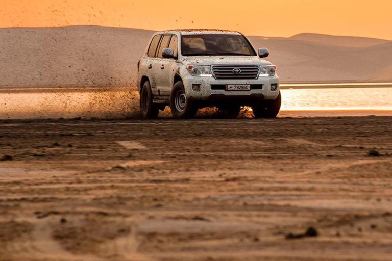 Doha: Shared Desert Safari with Camel Ride and Sandboarding Shared Tour with out camel ride