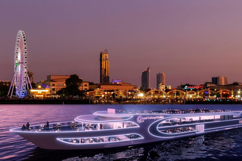 Bangkok: Royal Galaxy Luxe Dinner Cruise/Chao Phraya rivierBangkok: Royal Galaxy Dinner Cruise