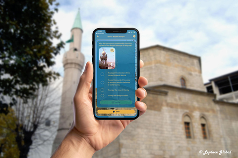 Rundvandring i centrala Belgrad med smartphone-app