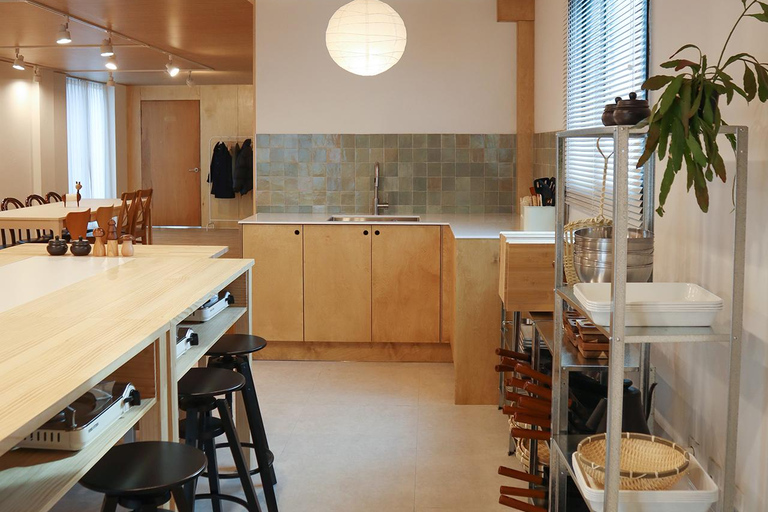 Séoul : cours de cuisine coréenne avec courses dans une épicerie locale