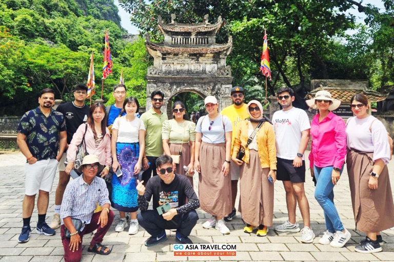 Ab Hanoi: Hoa Lu, Trang An & Mua-Höhle TagestourTagestour mit Abholung in der Altstadt von Hanoi