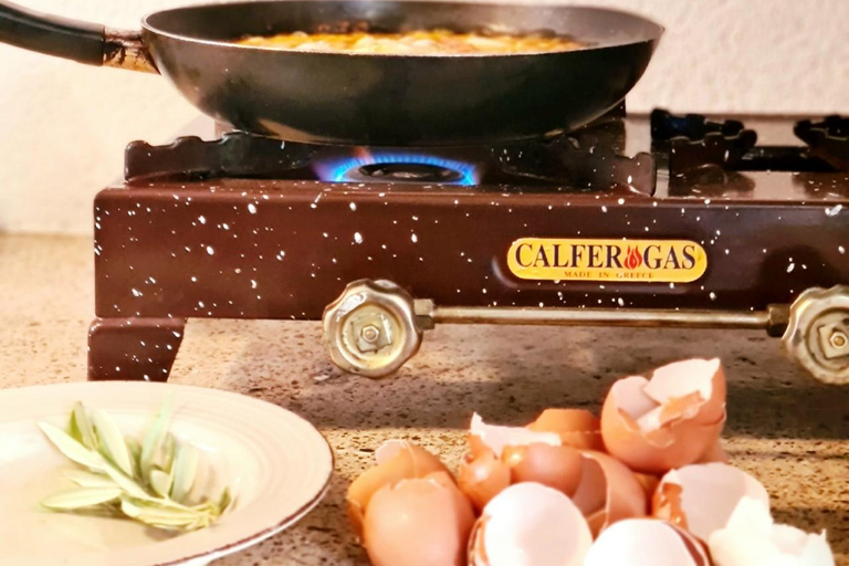 Rhodes: 1952 Farmhouse Cooking & Lunch with Unlimited Wine Rhodes: Cooking Class & Lunch at a traditional Farmhouse