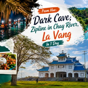 From Hue: Dark Cave, La Vang Holy Land & Jungle River