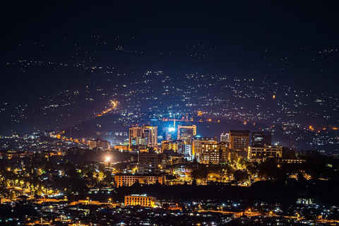 Kigali: Excursión con bebidas al atardecer, cena y vida nocturna
