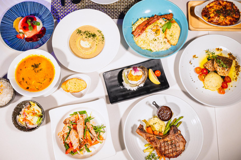 Pattaya: The Sky 32 at Grande CentrePoint Hotel Four Dishes w/ Free Flow Non-Alcoholic 90 mins