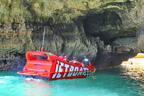 Exciting 1-hour jet boat ride along the Algarve Coast Exciting 1-hour jet boat tour along the Algarve coast