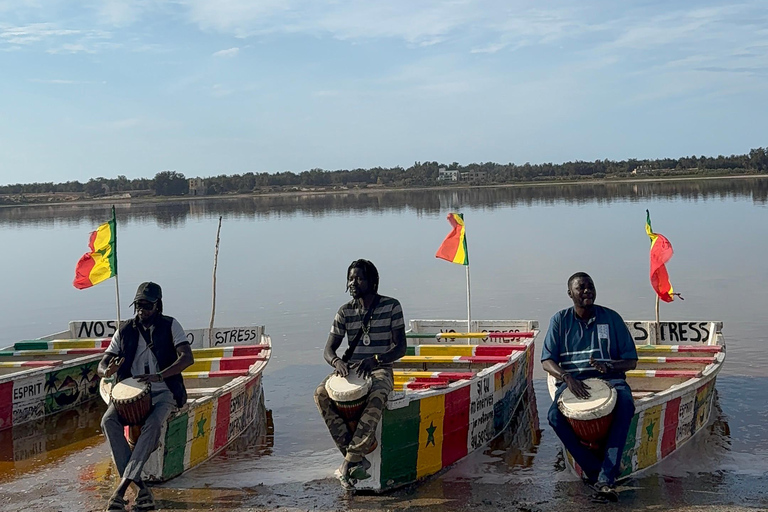 Dakar: Pink Lake Tour with Quad Bike + Pirogue and Lunch Included Dakar: Tour to the Pink Lake with Quad + Pirogue and Lunch included