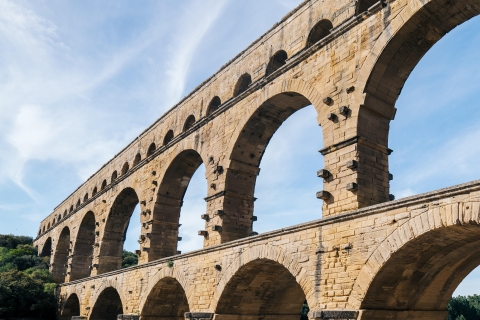 Depuis Avignon : pont du Gard, Saint Rémy et les Baux