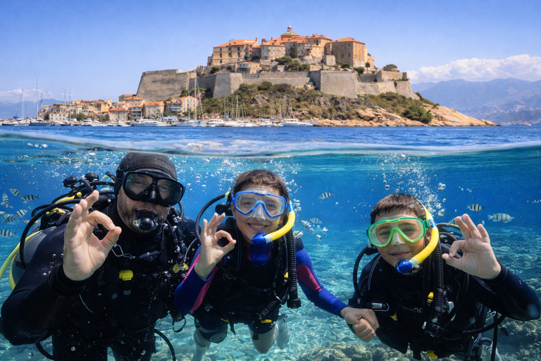 First Scuba Diving Experience in Calvi (From 8 yo) Calvi: Discover Scuba Diving