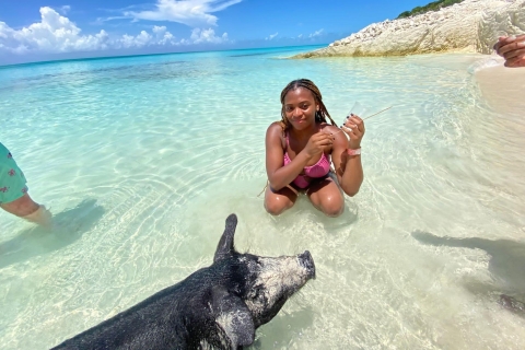 Nassau: prywatna łódź motorowa, nurkowanie z rurką i pływanie ze świniamiWycieczka grupowa