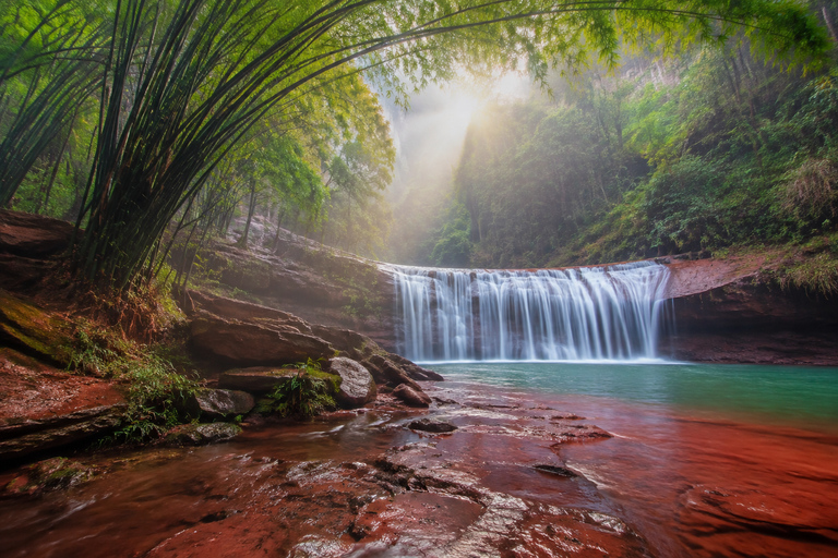 Guizhou: Sidonggou Scenic Area Waterfall Tickets Sidonggou Scenic Area: Admission + Round-Trip Shuttle