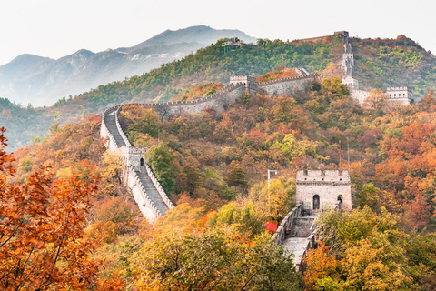 Private Layover Transfer:Great Wall with VIP Pass&City Sites Option 4:PEK Airport to Great Wall and Customized City Tour