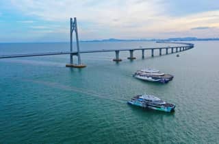 Shenzhen: Sightseeing-Bootstour zur Hongkong-Zhuhai-Macao-Brücke