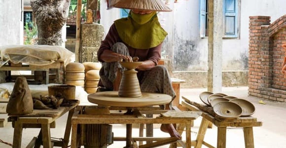 Thanh Ha Village: Pottery Workshop with Locals