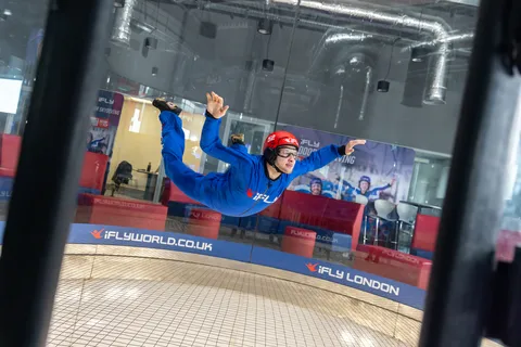 IFLY innendørs fallskjermhopping ved inngangsbillett til O2