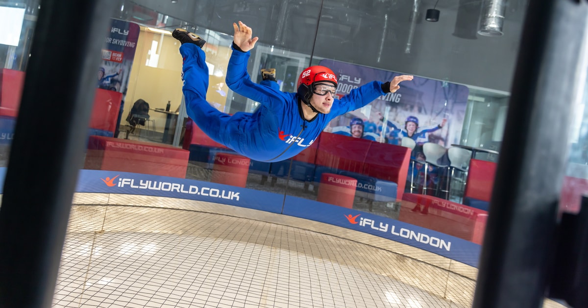 London: iFLY Indoor Skydiving at The O2 Entrance Ticket | GetYourGuide