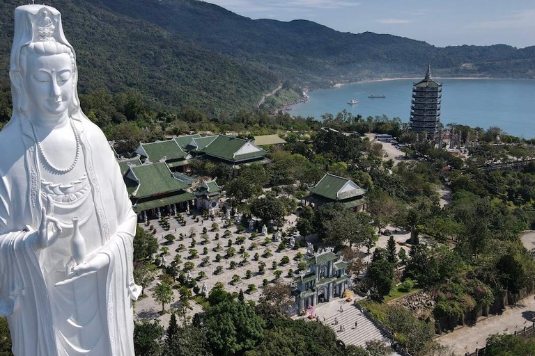 Da Nang/Hoi An: Golden Bridge, Marble Mountain & Lady Buddha Private Tour with Licensed English-Speaking Guide