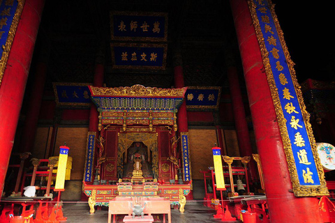 Temple de Confucius, manoir familial et cimetière avec déjeunerVisite à pied