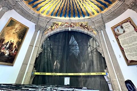 Le chemin sacré de la Vierge de Guadalupe : visite privée de la basilique.La Route Sacrée de la Vierge de Guadalupe : visite privée de la Basilique.