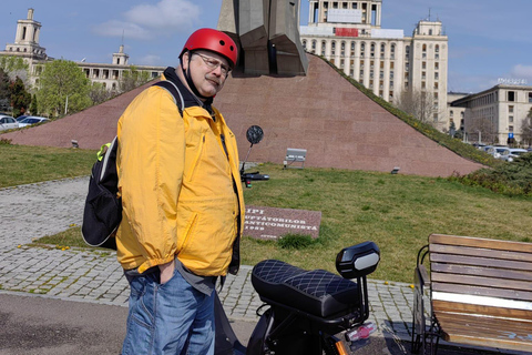 Visite de la ville électrique de Bucarest par Smart Balance #green