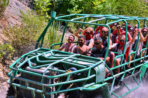Antalya: 5-in-1 Rafting, Buggy, Zipline & Monster Truck