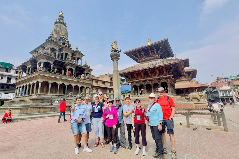 Katmandou : Les 4 principaux sites de l'UNESCO : visite privée/en groupe avec déjeunerVisite de groupe - 4 visites du patrimoine
