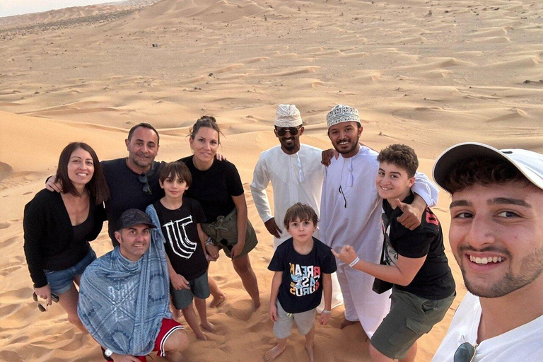 Salalah: Sunset desert safari tour in salalah(private tour) Desert Sunset with Dinner